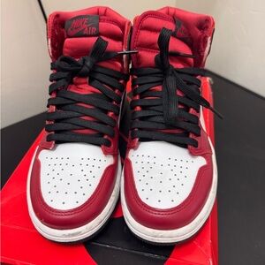 Nike Air Red and White Sneakers